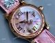 Replica Chopard Happy Sport Diamond Watch With Pink Mop Dial Pink Leather Strap (6)_th.jpg